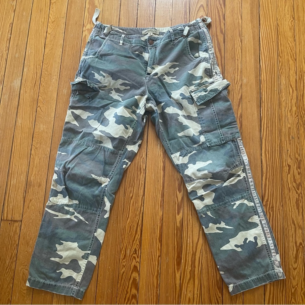 Camo Cargo Pants, size medium